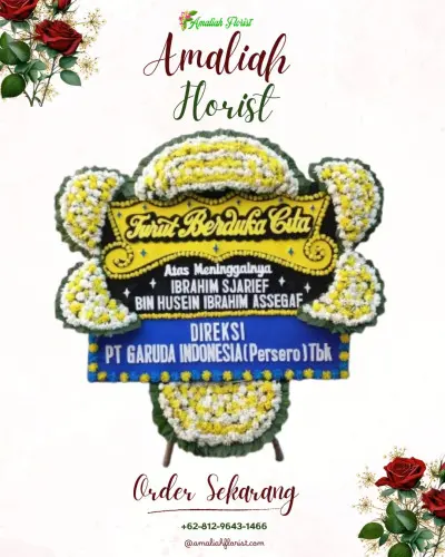 Papan Bunga Duka di Tugujaya